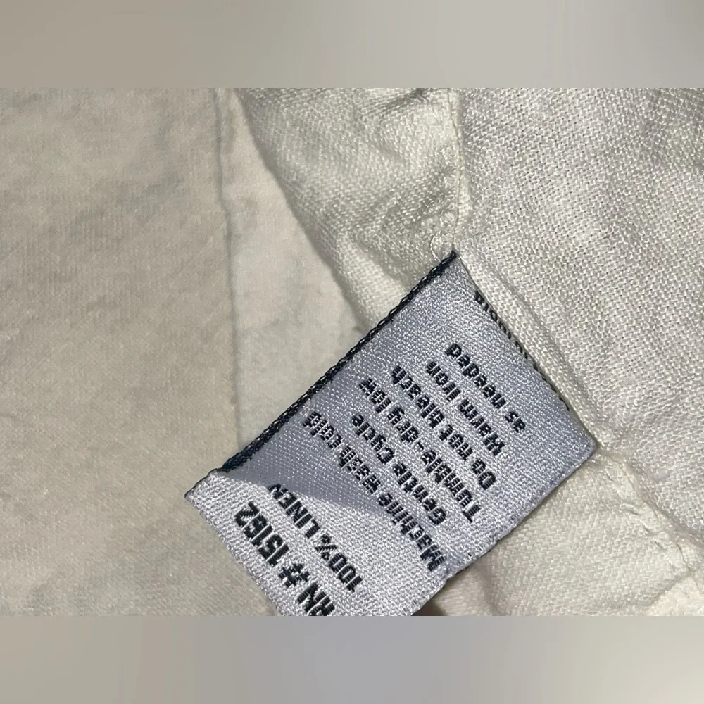Set of six (6) Arhaus Sabine 100% linen slate napkins 20’ x 20’